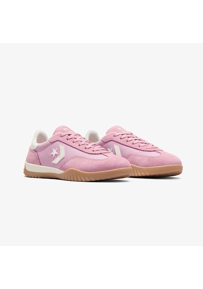 Converse Run Star Trainer Unisex Pembe Süet Deri Sneaker
