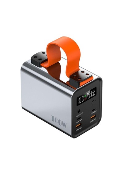 Tr Fp12 30000 Mah Powerbank, Pd100w Destekli, Hızlı Şarj, Metal Gri