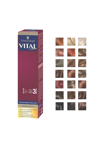 Schwarzkopf Vital Colors Saç Boyası 60 Ml.