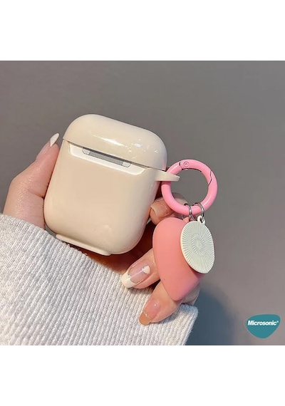 Xiaomi Redmi Buds 3 Kılıf Papyon Figürlü Gümüş Redmi Buds 3 İle Uyumlu Kılıf - Gümüş