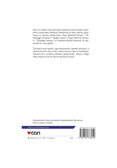 Doğum Lekesi - Nathaniel Hawthorne - Can Yayınları