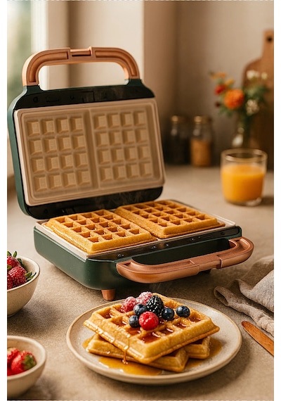 Fressi FR-TM51 700 W Tost Ve Waffle Makinesi