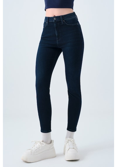 Loft Natalie Minael Kadın Jean Pantolon Lf2037058 Lacivert