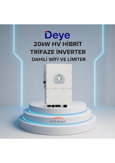 Lexron Deye 20kw Hibrit Trifaze İnvertör Hv