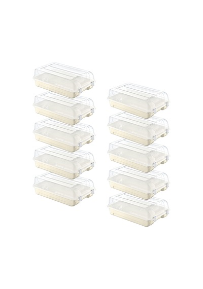 10'lu Set Kadın Ayakkabı Saklama Kutusu Şeffaf Kapaklı Akıllı Kilit Sistemli Latte Diğer 10'lu Set Kadın Ayakkabı Saklama Kutusu Şeffaf Kapaklı Akıllı Kilit Sistemli Latte Diğer