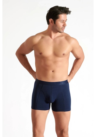 Hepsine Rakip 5 Li Tutku Pamuklu Likralı Elastan Erkek Boxer 0114 Lacivert