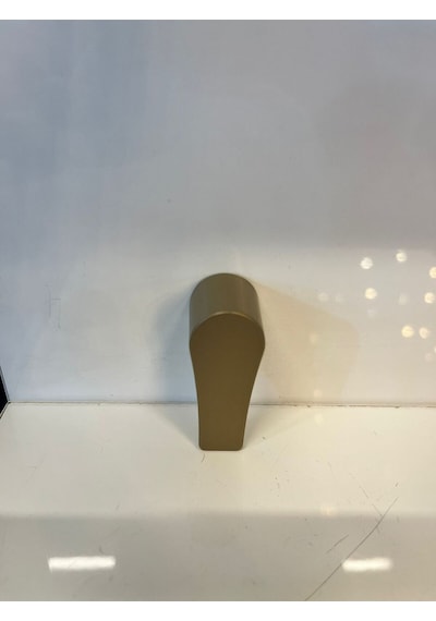 Venedik Metal Düğme Kulp Tek Delik Bonj Renk Dolap Kapak Modern Tv Ünite Çekmece Mobilya Kapuçino