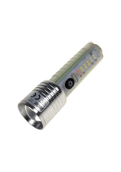 Panther PT-8430 Usb Şarjlı El Feneri Beyaz