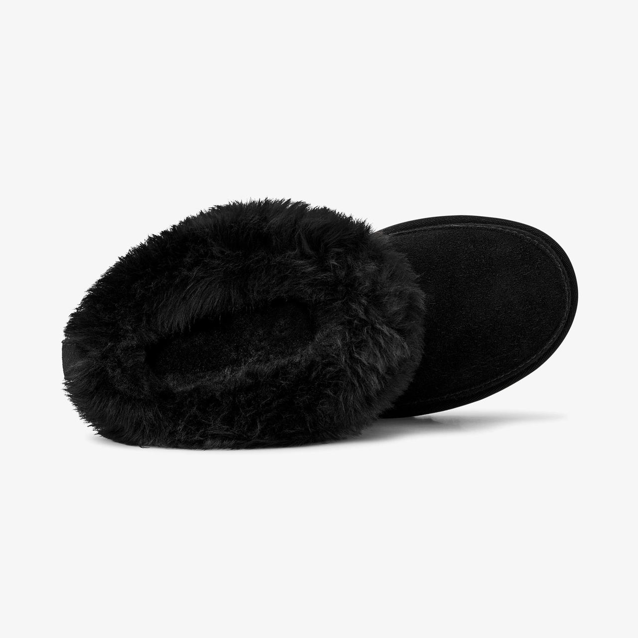 Ugg Classic Ultra Mini Chalet Kadın Siyah Bot 1173832 Siyah