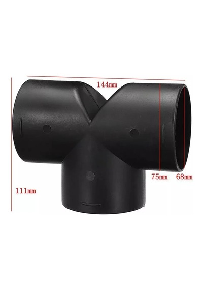 Galaxy Webasto Tipi Hava Ayırıcı T Boru 75 Mm