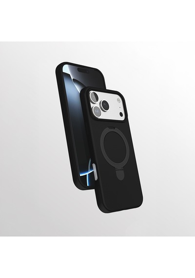 Nihcase Apple Uyumlu iPhone 17 Pro Max Kılıf Manyetik Şarj Özellikli Yüzüklü Standlı Samara Kapak