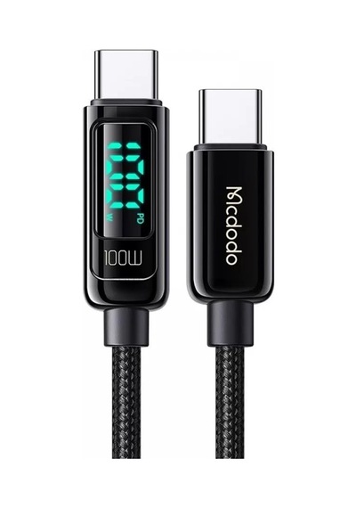 Mcdodo Ca-8820 Type-c Type-c 100w Pd Dijital Ekranli Data-şarj Kablosu 5a 1.2m, Sku: Smg8690010141651