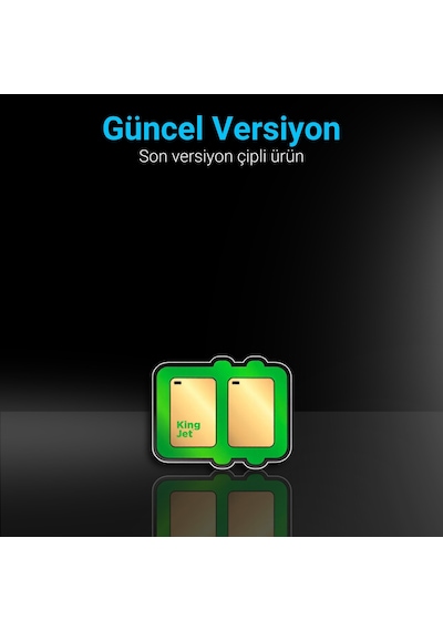 Kingjet Canon Uyumlu Crg-067h Yüksek Kapasiteli 4 Renk Takım Çipli Uyumlu, Toneri Mf655cdw