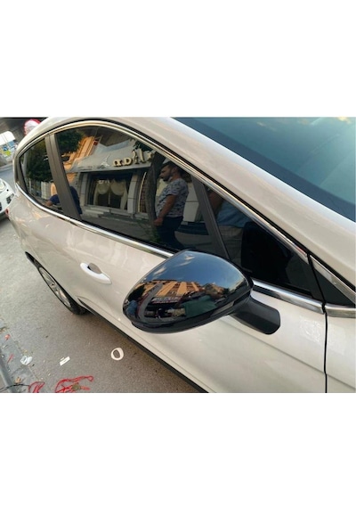 Renault Clio 5 Krom Cam Çerçevesi Set 2019- 12 Parça