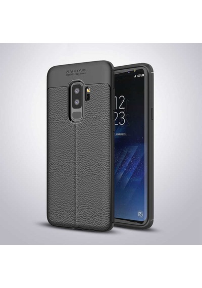 Samsung Uyumlu Galaxy S9 Plus Kilif Deri Tarzi Niss Silikon Case 389468335