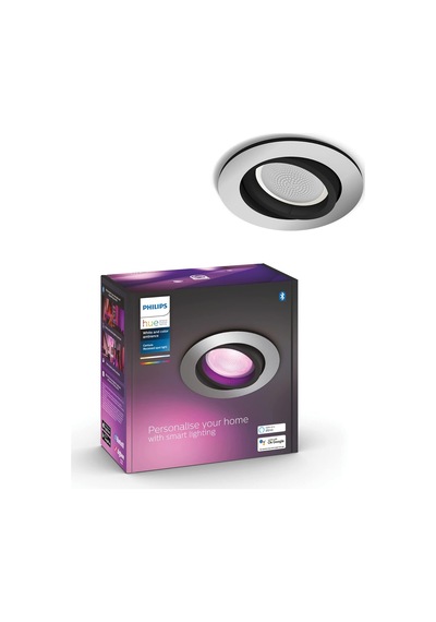 Philips Hue Centura Wca Renkli Alüminyum Çerçeveli Gömme Spot 1x5 Diğer
