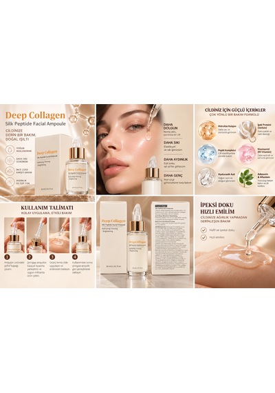 Deep Collagen Silk Peptide Facial Serum