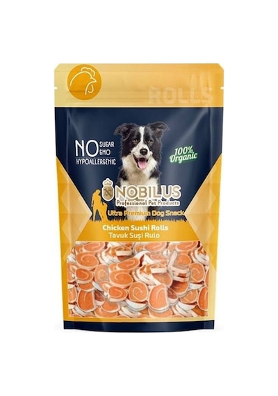 Nobılus Tavuklu Suşi Köpek Ödül Maması 80gr