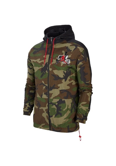 Nike Jordan Jumpman Classics Camo Erkek Windrunner Yağmurluk Rüzgarlık Camo Camo