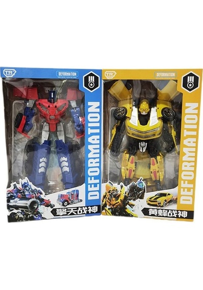 Büyük Boy Optimus Prime/bumblebee Arabaya Dönüşen Robot Oyuncak Optimus Prime