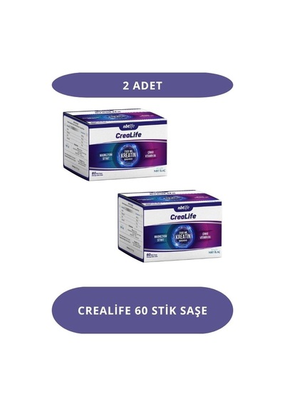 Crealife 60 Stik Saşe 2 Adet 1