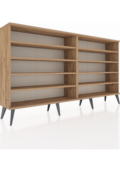 Arges Konsol 8 Raflı 176x30x99 Çam-çam Çam-çam Arges Konsol 8 Raflı 176x30x99 Çam-çam Çam-çam