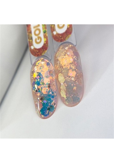 Nail Art Tasarım Jel Gel Korean Gold 5 Gr Altın Nail Art Jeli