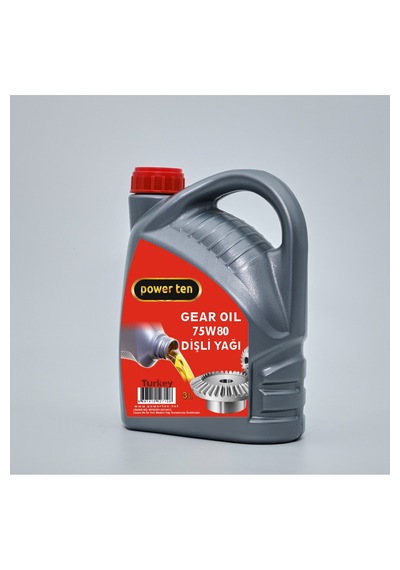 Power Ten 75W-80 Dişli Ve Şanzıman Yağı 3 L