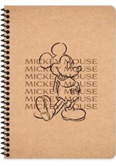 Keskin Color 20x28 Cm Çizgisiz Telli 80 Yaprak Defter Kraft Kapak Beyaz Kağıt 2