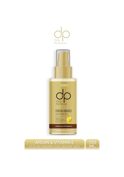 Dp Daily Perfection Argan Yağlı Ve E Vitaminli Saç Bakım Yağı 100 ML