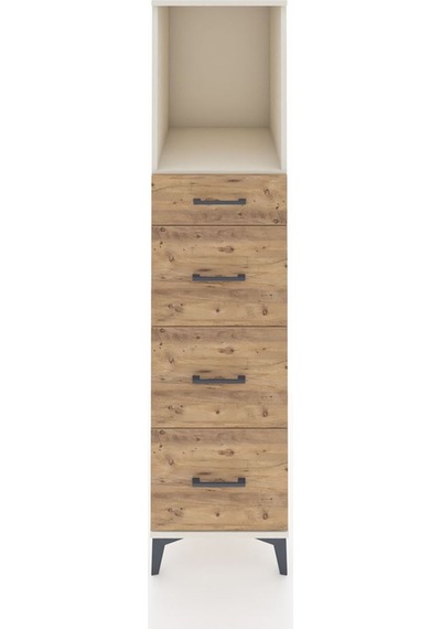 Kronos Dolap Tek Raflı 4 Çekmeceli 44x59x182 Aytaşı-çam Aytaşı Kronos Dolap Tek Raflı 4 Çekmeceli 44x59x182 Aytaşı-çam Aytaşı