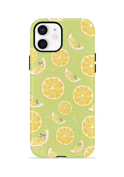 Apple iPhone Uyumlu 11 Vorian Çift Katmanlı Kılıf Lemonade Garden