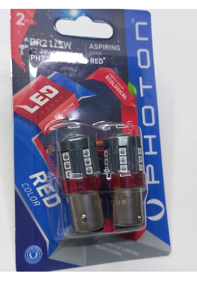 Photon Pr21-5w Kırmızı 12v Led