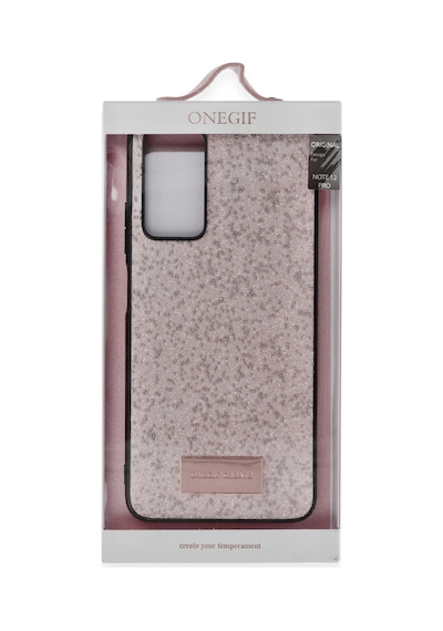 Onegif - 253 - Xiaomi Redmi Note 12 Pro 4g Bright Simli Kapak - - Spt-gld - Derin Mor