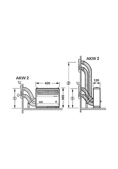 Truma 30321-01 S2200 Egzoz Baca Kiti