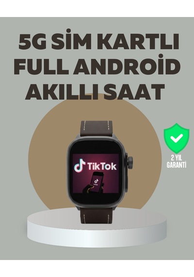 Android Akıllı Saat 5g Destekli Uygulama İndirme