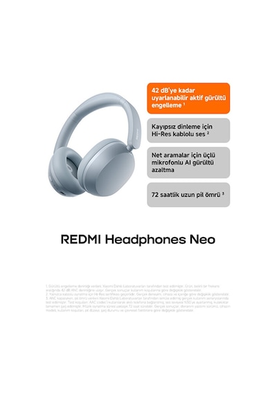 Xiaomi Redmi Neo Bluetooth 5.4 Kulaküstü Kulaklık