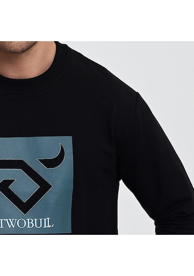 Twobull OSLO Erkek  Siyah Sweatshirt