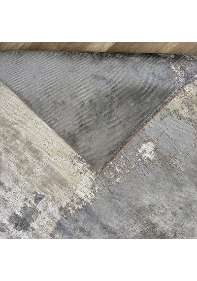 Hoom Rugs Arkaik Plz 07 K.antrasit Etnik Renkli Vintage Makine Halısı Çok Renkli