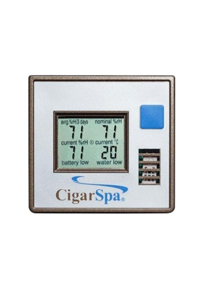 Cedar Alman Puro Kutusu Humidor Parlak Kiraz 80's Cigarspa Elektronik Nemlendirme