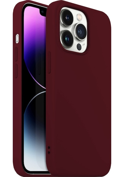 Buff Apple Uyumlu iPhone 14 Pro Max Rubber S Kılıf Mor