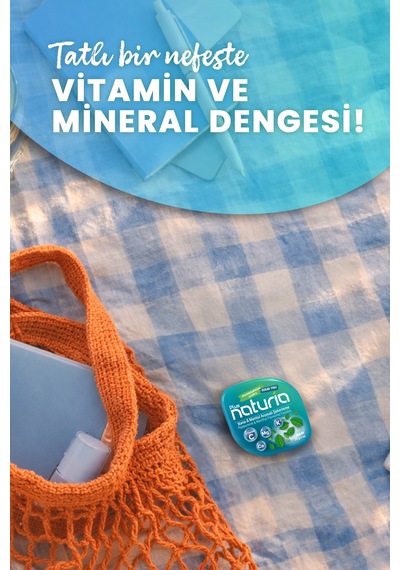 Nane & Mentol Aromalı Stevialı Şekerleme