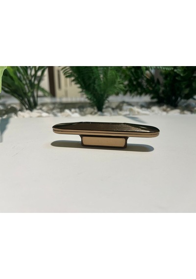 Lungo Metal Kulp 32mm Bronz Modern Mobilya Dolap Kapak Tv Ünite Çekmece Komodin Şifonyer Portmanto