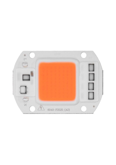 Amber Kehribar 220V Projektör Cob Led 50W Driver Çipli