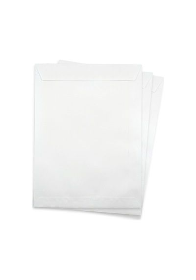 Zarf A4 Boyutunda Beyaz Torba Zarf 24x32 Cm - 50 Adet