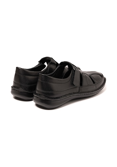 Sneaker Erkek Og-146 John May 101 Siyah Dolaplı Deri