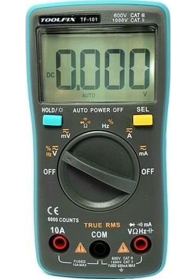 Tf101 Cep Tipi True Rms Dijital MuLTimetre