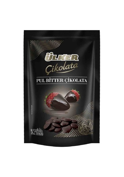 Ülker Pul Çikolata %54 Bitter 100 G - 7 Adet Tarı