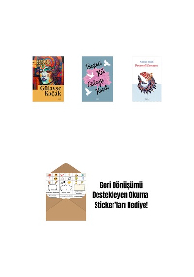 Yaratıcı Yazmanın Hazzı + Beşinci Kat + Denemedi Demeyin + Okuma Sticker'ları