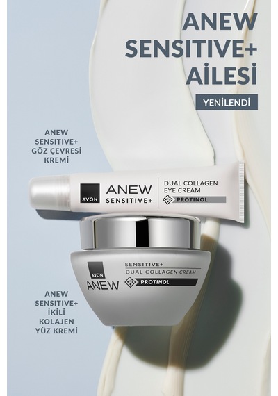 Anew Sensitive+ Göz Çevresi Kremi 15 Ml. İkili Paket